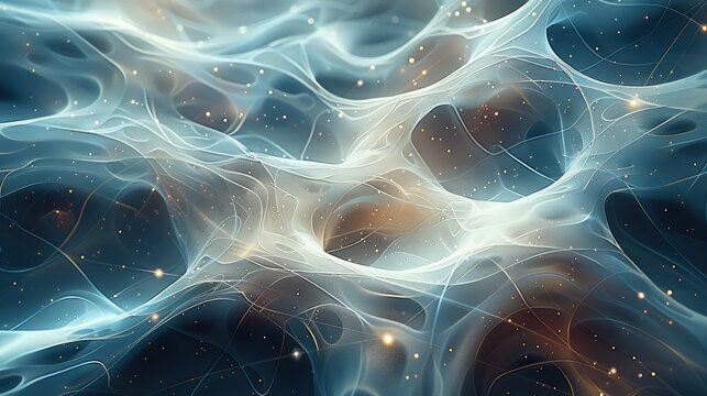 An abstract geometric representation of the theory of quantum electrodynamics. Generative AI.