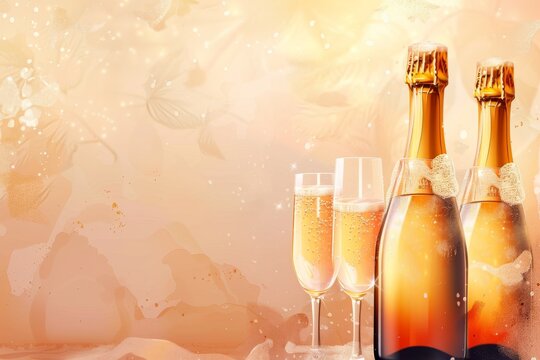 "Corporate Event Planning: Selecting the Perfect Champagne with a Popping Cork and Metallic Shine for a Festive Celebration"