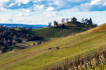 Landschaft mit der Grabkapelle