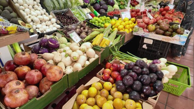 Central market in Santa Cruz de Tenerife, Canary Islands, Spain