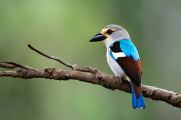 Fototapeta premium kingfisher on branch