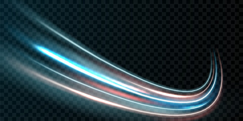 beautiful light speed line background on black background abstract design vector illustration