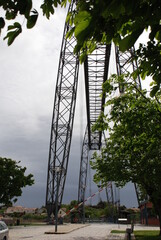 Le pont transbordeur de Rochefort, Charente Maritime, France