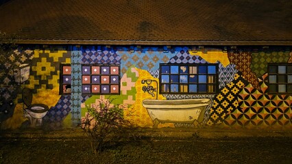 old abandoned building