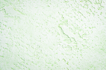 Light green surface of concrete wall. Venetian stucco for backgrounds. Free space for design or text.
