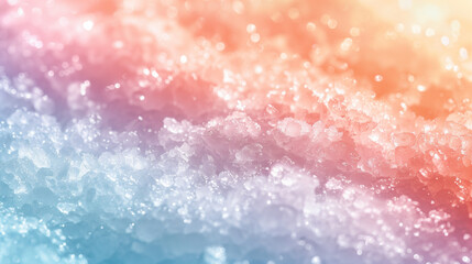 sugar crystals macro close up with blur effect - sweet food background - obrazy, fototapety, plakaty