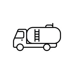 Oil Tank vector icon