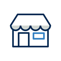 store icon design vector template