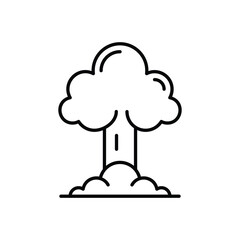 Explosion vector icon