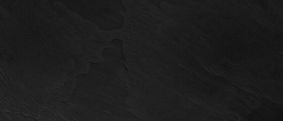 Dark wall gray background texture, Black stone background texture blank for design. - 788137974