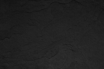 Dark wall gray background texture, Black stone background texture blank for design. - 788137993