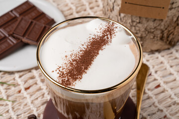 Café, milk tea, tart, tiramisu, ade, fresh fruit, lemon, fashion fruit, melting, chocolate, Monte Carlo, Mircino, Einspanner, Jeju, matcha, latte, toffee nut, latte