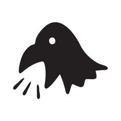 Crow speaking icon