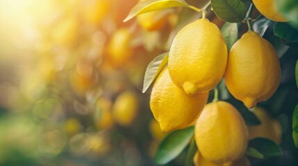 The Vibrant Lemon Orchard