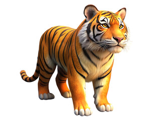 Fototapeta premium 3d tiger