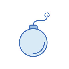 Bomb vector icon