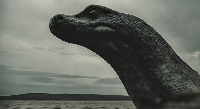 Loch Ness Monster. Scotland legend.