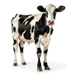 Photo of Cow isolated on white background