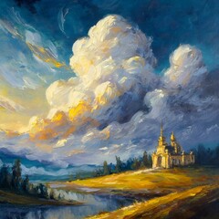 Wolkenmalerei Barock