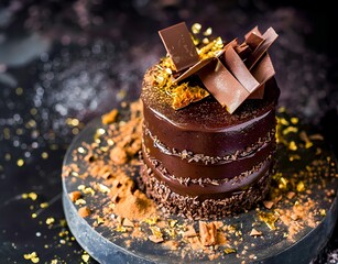 Sumptuous Chocolate Ganache Cake - 788175152