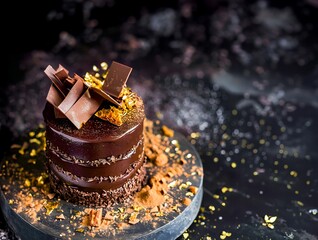 Sumptuous Chocolate Ganache Cake - 788175168