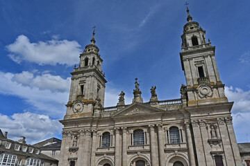 Fototapeta na wymiar Lugo, Galizia, la cattedrale - Spagna