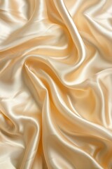 Fototapeta premium Elegant white silk fabric ideal for luxurious wedding backgrounds and sophisticated events