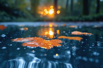 water wet rain drop background liquid nature reflection light abstract texture night blurred weather