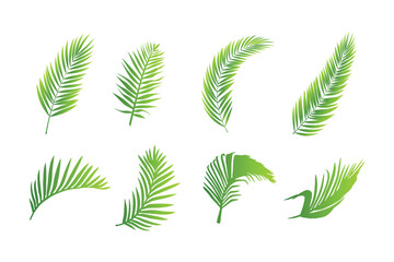 Palm tree concept illustration Free vector
