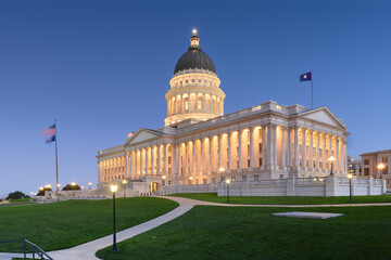 Salt Lake, Utah, USA at the Utah State Capitol