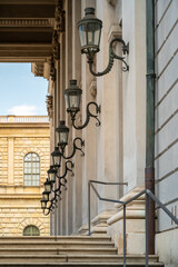 detail of a building in Munich
