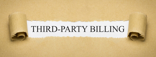 Third-Party Billing - obrazy, fototapety, plakaty