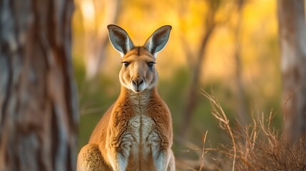 kangaroo - obrazy, fototapety, plakaty