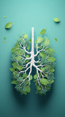 The concept of trees being the lungs of the earth