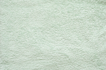 Green fluffy towel fabric soft texture background - 788222339