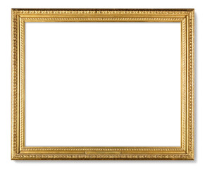 Frame png mockup, gold antique home decor sticker