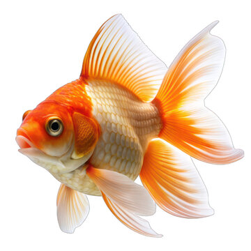 goldfish isolated