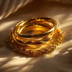 Poster illustration about gold trading related investments (including gold jewelry)