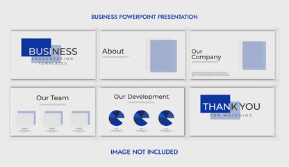 Beautiful Business Report Presentation Template – Original and High Quality PowerPoint Templates