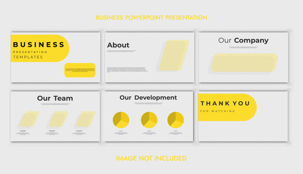 Beautiful Business Report Presentation Template &ndash; Original and High Quality PowerPoint Templates