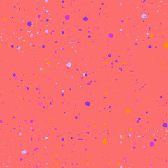 Bubbly colorful hand drawn seamless pattern.