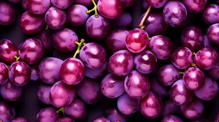 Fotobehang Close up red grapes background © Татьяна Гончарук