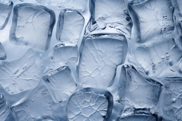 ice cubes, ice background, frozen water, cooling