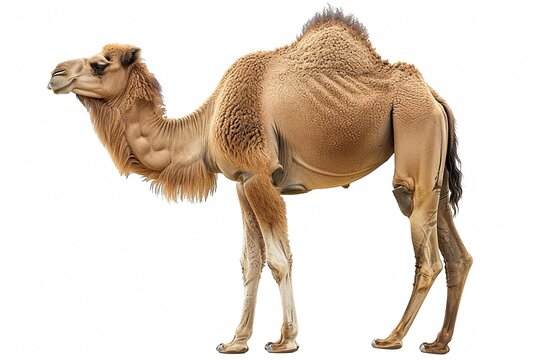 Camel, Isolated on white
