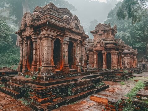 My Son Sanctuary in Vietnam, Hindu temple ruins