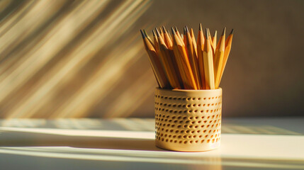 toothpicks in container - obrazy, fototapety, plakaty