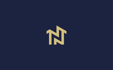 letter n with house logo icon design vector design template inspiration