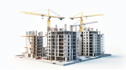 The concept of building and architectural construction contracting