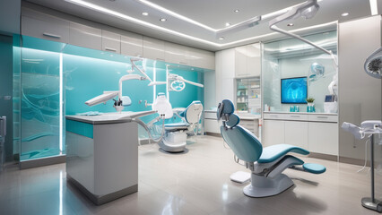 modern style dentist's office