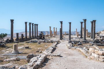 Umm Qais, Jordan, ancient ruins